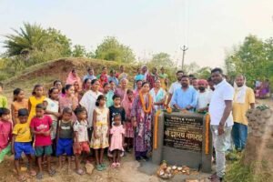 कुलाचाकी गांव में 48 लाख की लागत से चेकडैम निर्माण का शिलान्यास