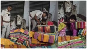 साड़ियों के ढेर के नीचे छिपा TMC नेता गिरफ्तार, हावड़ा में वीडियो वायरल