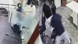 मोहाली में सनसनी: आशिक ने ऑफिस के भीतर युवती पर किया जानलेवा हमला, CCTV में कैद वारदात