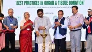 मुख्यमंत्री हेमंत सोरेन ने अंगदान को बताया मानवता का प्रतीक, जागरूकता बढ़ाने पर दिया जोर