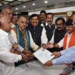 MP राज्यसभा चुनाव: भाजपा उम्मीदवार तरुण चुघ और रजनीश अग्रवाल ने भरा नामांकन, CM मोहन यादव रहे मौजूद