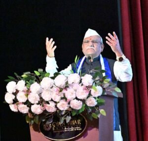 राज्यपाल बागड़े बोले शिक्षा से भारत बनेगा विश्वगुरु, प्राचीन ज्ञान पर दिया जोर