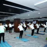 एनएमडीसी ने 12वां अंतरराष्ट्रीय योग दिवस मनाया, 500 कर्मचारियों ने लिया हिस्सा