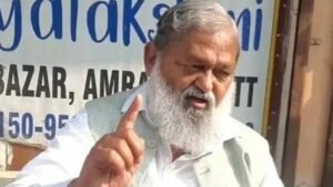 कॉकरोच पार्टी” पर अनिल विज का तंज: नाम बदलने की दी नसीहत, विपक्ष पर भी साधा निशाना