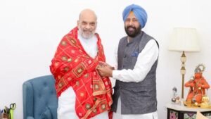 अमित शाह से मिले पंजाब भाजपा अध्यक्ष केवल ढिल्लों, कानून-व्यवस्था और नशे के मुद्दे पर हुई अहम चर्चा