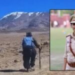 MP पुलिस की महिला अफसर ने रचा इतिहास, 5865 मीटर ऊंचे किलिमंजारो शिखर पर फहराया परचम