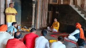 भोजशाला पहुंचे विधायक रामेश्वर शर्मा, बोले- मुस्लिम समाज सत्य स्वीकार कर धरोहर हिंदुओं को सौंपे