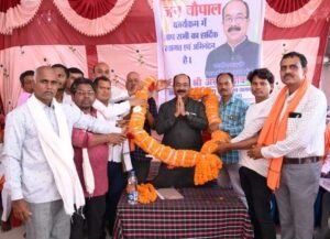उप मुख्यमंत्री  अरुण साव ने 5 गांवों में लगाई चौपाल
