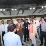 बहतराई खेल प्रशिक्षण केन्द्र में निर्माण और मरम्मत के कार्यों में देरी पर भड़के उप मुख्यमंत्री  अरुण साव