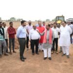 उप मुख्यमंत्री  अरुण साव ने इंटिग्रेटेड स्पोर्ट्स स्टेडियम का किया स्थल निरीक्षण, कुछ दिनों पहले शुरू हुआ है काम