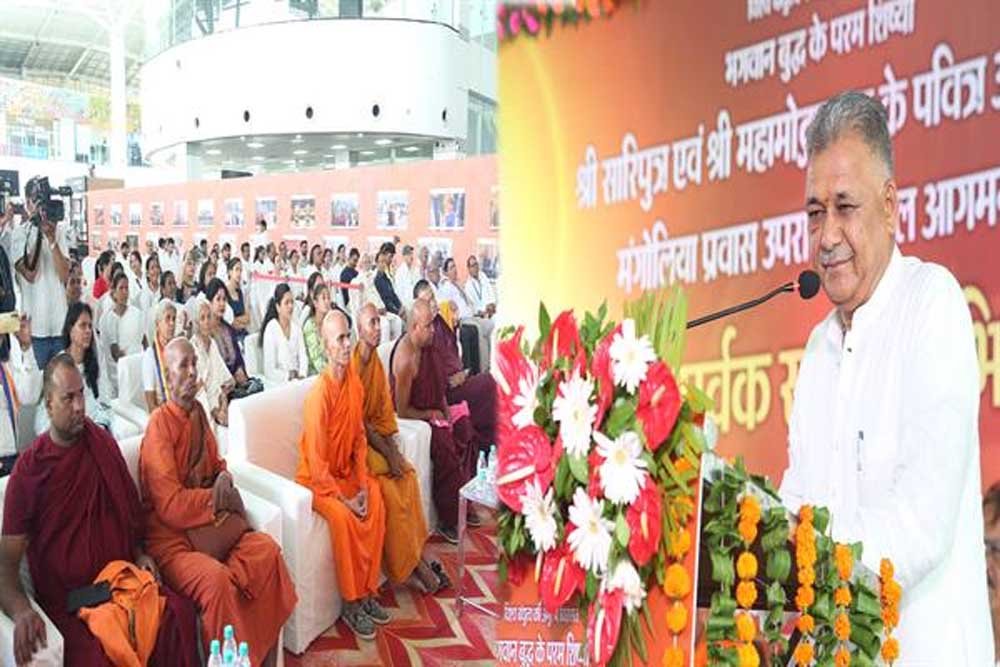 भगवान बुद्ध के करुणा, शांति और वैश्विक बंधुत्व के संदेश को विश्वभर में आगे बढ़ा रहे हैं प्रधानमंत्री  मोदी : मंत्री  परमार