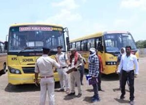 स्कूली बसों पर प्रशासन की सख्ती, 51 बसों की जांच में 5 में मिलीं खामियां; काटे गए चालान
