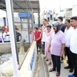 रायपुर का निरीक्षण करने में स्कूटी से निकले उप मुख्यमंत्री अरुण साव