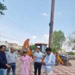 हनोदा माइनर नहर क्षेत्र में अतिक्रमण हटाने की बड़ी कार्रवाई