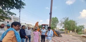 हनोदा माइनर नहर क्षेत्र में अतिक्रमण हटाने की बड़ी कार्रवाई