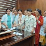 रेणू भाटिया के बयान पर नर्सिंग स्टाफ का देशव्यापी विरोध, हरियाणा में आज पेन डाउन स्ट्राइक