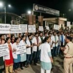 पन्ना की मेडिकल छात्रा की संदिग्ध मौत से हड़कंप, नाराज छात्रों ने किया जमकर हंगामा