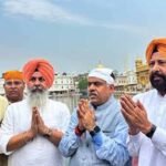 राज्यसभा सांसद तरुण चुघ और BJP अध्यक्ष केवल सिंह ढिल्लों ने श्री दरबार साहिब में टेका मत्था