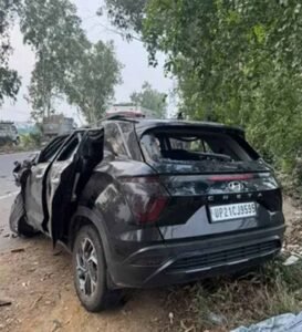 जालंधर-पठानकोट नेशनल हाईवे पर भीषण सड़क हादसा, दो कारों की टक्कर में 4 की मौत, 5 घायल