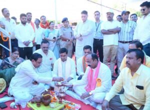 विकास की नई इबारत लिख रहा बिलासपुर, योजनाओं का लाभ अंतिम व्यक्ति तक पहुंचाना हमारी प्रतिबद्धता : केंद्रीय राज्य मंत्री  तोखन साहू