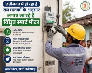छत्तीसगढ़ में हो रहा है तय मानकों के अनुसार लगाए जा रहे है विद्युत स्मार्ट मीटर