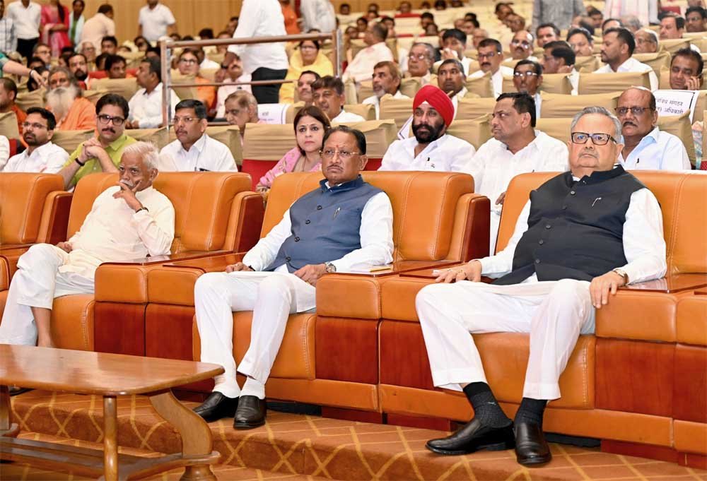 समाज, संगठन और योग के प्रति समर्पित था रूपनारायण सिन्हा जी का जीवन : मुख्यमंत्री  साय