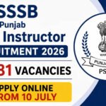 Punjab Recruitment 2026: क्राफ्ट इंस्ट्रक्टर के 681 पदों पर भर्ती, आज से शुरू ऑनलाइन आवेदन