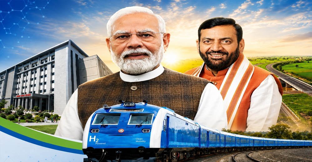 स्टीम से हाइड्रोजन तक- भारत की पहली हाइड्रोजन ट्रेन जींद से चलेगी