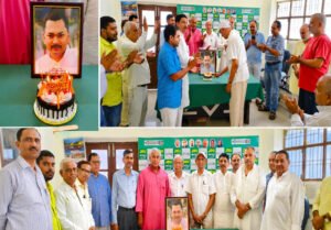 धूमधाम से मनाया गया बिहार सरकार के स्वास्थ्य मंत्री एवं मुख्यमंत्री नीतीश कुमार के सुपुत्र निशांत कुमार का जन्मदिवस