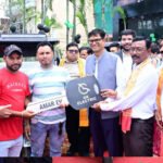 रायपुर : वित्त मंत्री ओपी चौधरी ने किया जीके इलेक्ट्रिक शोरूम का शुभारंभ