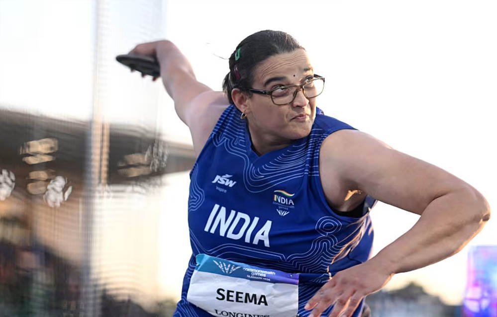 CWG 2026: मां बनने के बाद सीमा कालीरामना की दमदार वापसी, डिस्कस थ्रो में भारत के लिए जीता ब्रॉन्ज मेडल