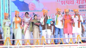 रायपुर : मुख्यमंत्री विष्णुदेव साय ने बम्हनीडीह के विकास की नई यात्रा का किया शुभारंभ