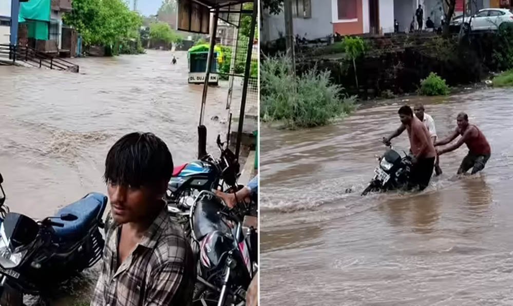 MP Rain Alert: भारी बारिश से नर्मदापुरम-खंडवा स्टेट हाईवे बंद, हरदा में नदियां उफान पर; रेड-ऑरेंज अलर्ट जारी