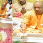 मुख्यमंत्री योगी आदित्यनाथ ने लोकमंगल की कामना के साथ काल भैरव व काशी विश्वनाथ मंदिर में किए दर्शन