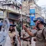 पटना प्रदर्शन में SP का वीडियो वायरल, बोले- पीछे हटे तो नौकरी नहीं छोड़ूंगा