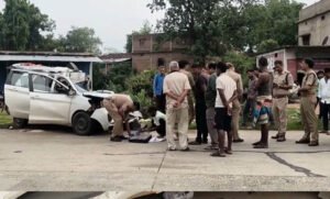 उमरिया में भीषण सड़क हादसा, NH-43 पर खड़े ट्रक से टकराई कार, 5 लोगों की दर्दनाक मौत