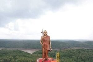 ओंकारेश्वर में स्थापित एकात्मता की मूर्ति (स्टैच्यू ऑफ वननेस) पूर्णतः सुरक्षित और सुदृढ़