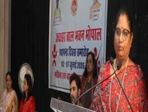बच्चों के सर्वांगीण विकास के लिए सरकार प्रतिबद्ध : मंत्री भूरिया