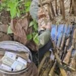 बीजापुर-नारायणपुर सीमा पर सुरक्षा बलों को बड़ी सफलता, जंगल से मिला नक्सलियों का डंप