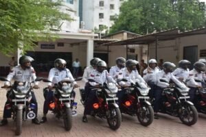 रायपुर में जाम से मिलेगी राहत, QRT को ट्रैफिक पुलिस की 10 नई हाई-स्पीड बाइक्स