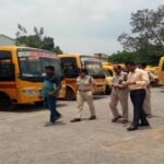 बिलासपुर में स्कूल बसों पर बड़ी कार्रवाई, जांच में 36 वाहन अनफिट पाए गए