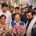 अंबाला पहुंचे CM नायब सैनी, जेपी नड्डा और डॉ. अर्चना, स्वागत में उमड़ा कार्यकर्ताओं का जनसैलाब