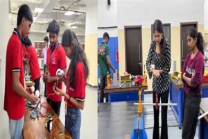 एसएसआर ग्लोबल स्किल्स पार्क में बैंगलुरू की निट्टे यूनिवर्सिटी के विद्यार्थियों ने पूर्ण किया 15 दिवसीय इंडस्ट्री 4.0 तकनीकी प्रशिक्षण