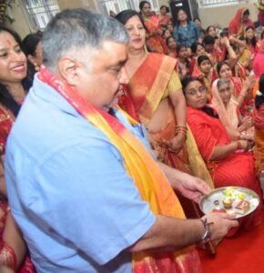 माँ बनभौरी धाम में नतमस्तक हुए पर्यटन एवं संस्कृति मंत्री  राजेश अग्रवाल, प्रदेश की सुख-समृद्धि और खुशहाली की कामना की