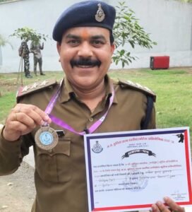 मध्यप्रदेश पुलिस के अधिकारी  राकेश कुमार कुशवाह ने ओपन इंडिया प्री-स्टेट शूटिंग प्रतियोगिता में जीता स्वर्ण पदक