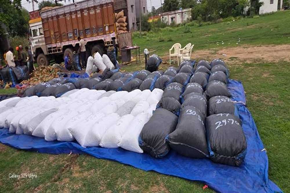 रीवा पुलिस की अवैध मादक पदार्थों के विरूद्ध बड़ी कार्रवाई