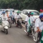 चंडीगढ़ में किसानों की रैली का असर, कई रूट डायवर्ट, स्कूलों की समय से पहले छुट्टी