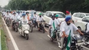 चंडीगढ़ में किसानों की रैली का असर, कई रूट डायवर्ट, स्कूलों की समय से पहले छुट्टी