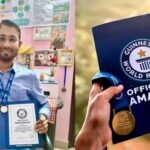 सीयूजे के छात्र कौशिक ने बनाया गिनीज वर्ल्ड रिकॉर्ड, विश्वविद्यालय का नाम किया रोशन