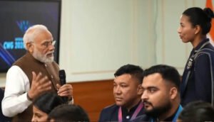 मीराबाई चानू से PM मोदी ने कहा- ‘हर आंसू की बूंद से लगा जैसे गोल्ड मेडल टपक रहा हो’